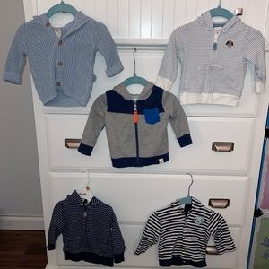 New Baby Boy Hoodie Bundle - 3 Months 💙🐻